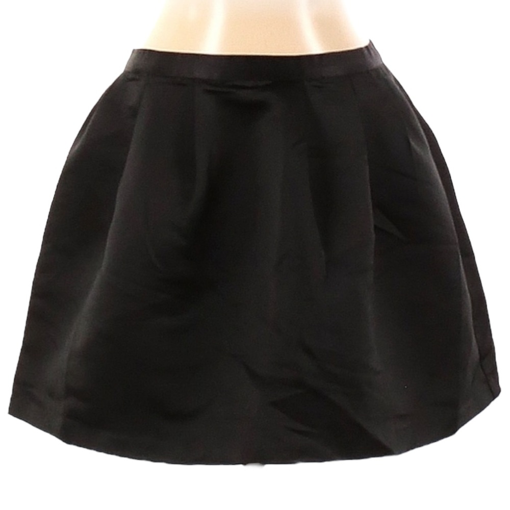 Satin Tulip Mini Skirt NWT 26 Short miniskirt